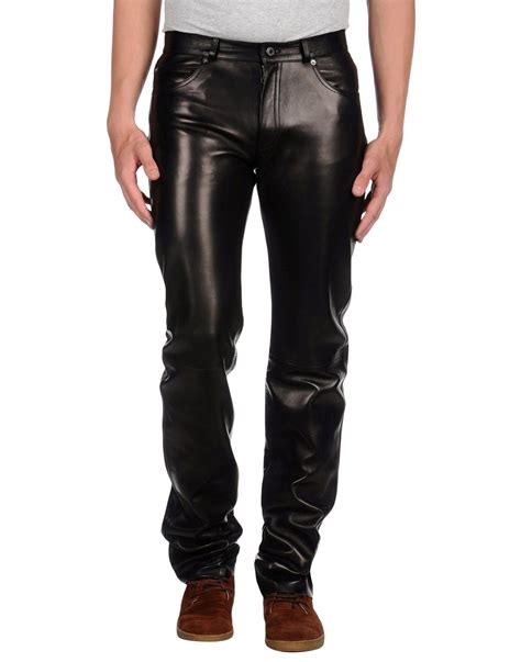 gucci leather pants|gucci wool pants for men.